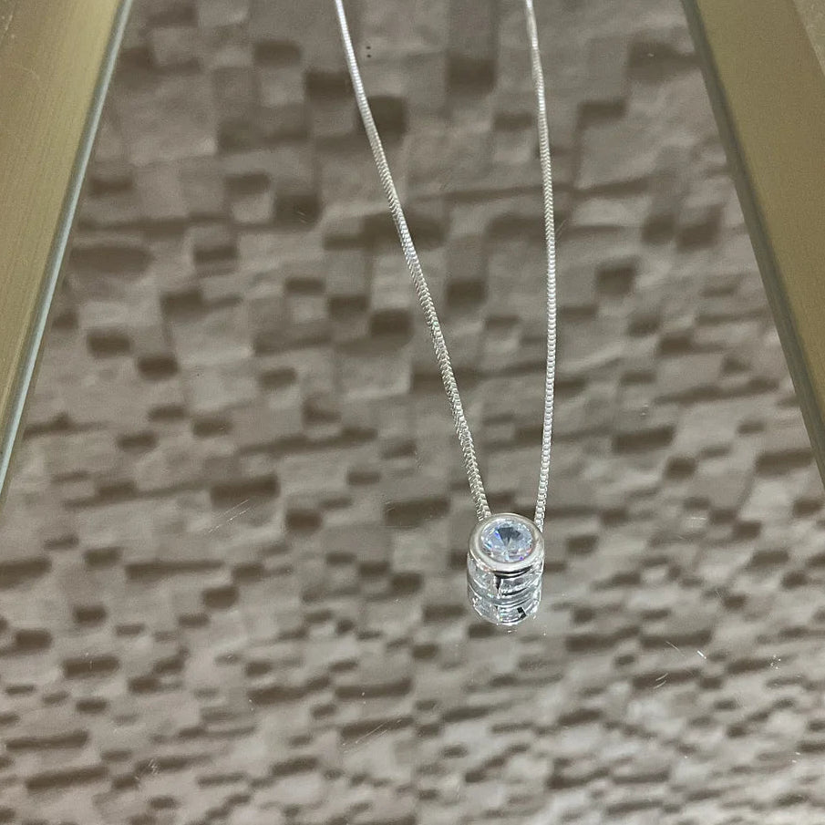 Colar de Prata Ponto de Luz