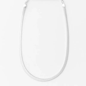 Colar de Prata Fita (Chocker)