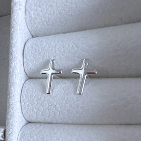 Brinco Cruz Prata 925