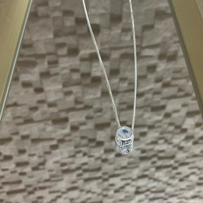 Colar de Prata Ponto de Luz